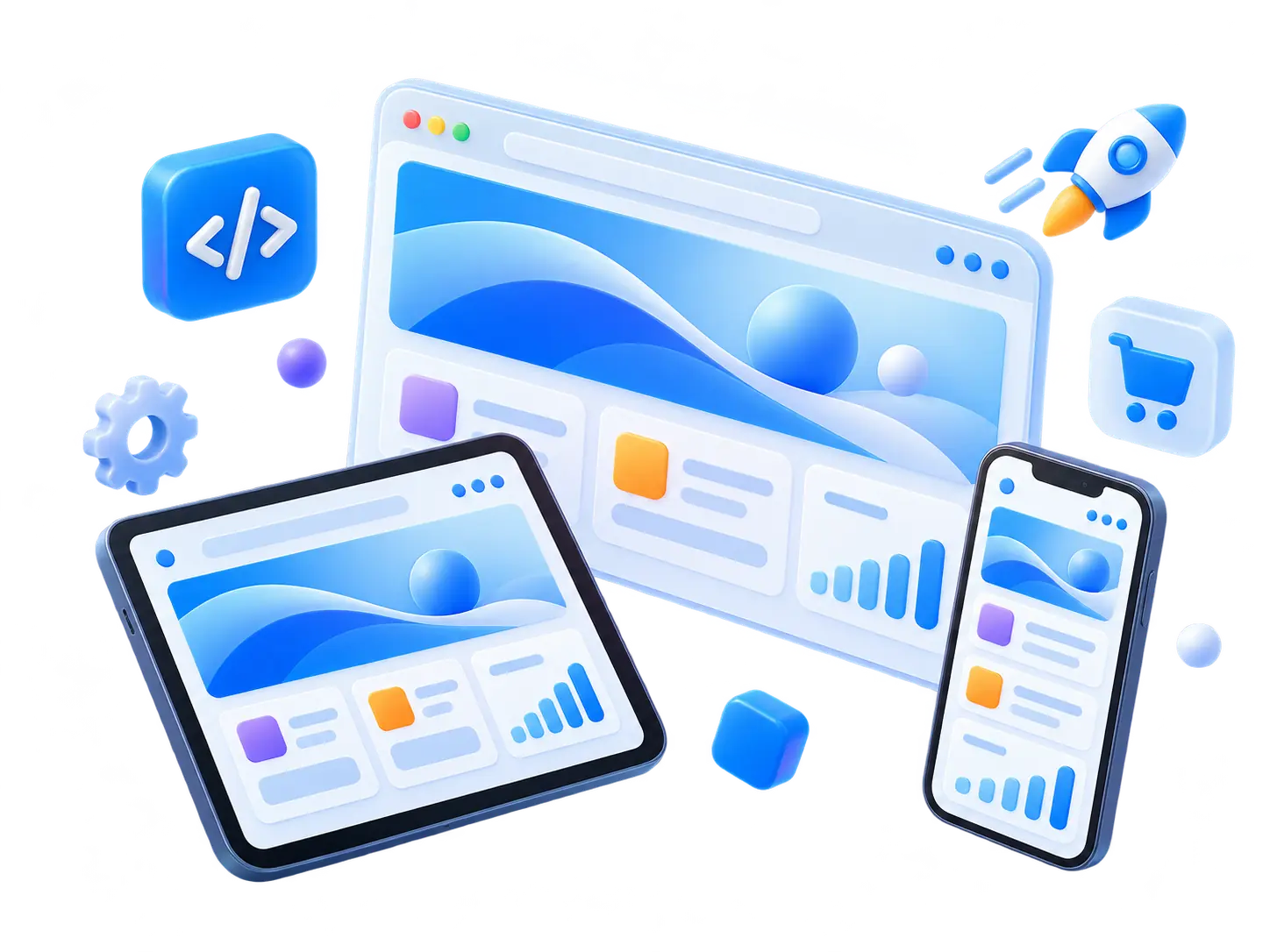 Web Development illustration